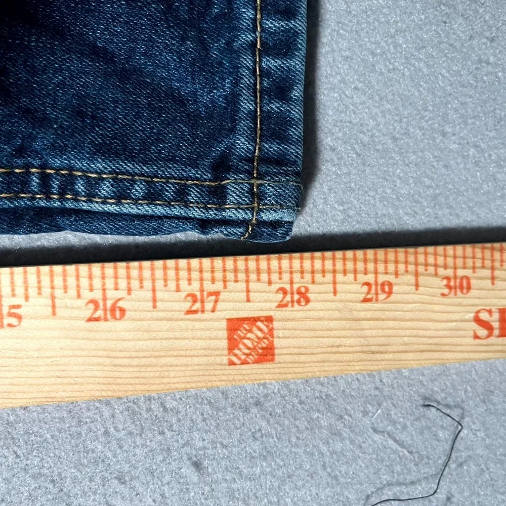 Levi's 505 Jeans Mens 42x30 Blue Denim Stretch Pockets Medium Wash‎ Straight Leg